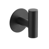 Velaro No-Drill Stainless Steel Bathroom Accessory Set – Self-Adhesive Modern Towel & Robe Holders | Brushed Metal Finish