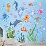 OceanDream Kids Wall Decals – Underwater Animal Stickers for Bedrooms & Playrooms | Removable Marine Theme Décor