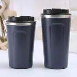 ThermaGo 380/510ml Insulated Travel Mug – 304 Stainless Steel Vacuum Cup | Leak-Resistant Lid | Portable Coffee Flask