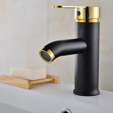 Obsidian Flow Basin Mixer – Matte Black Stainless Steel Bathroom Faucet | Modern Single Lever Sink Tap
