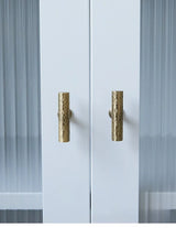 Atelier Forge Hammered Brass Handles – Vintage Bronze Cabinet Pulls | Artisan Furniture Hardware