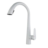 LustraGold Kitchen Faucet – Brushed Gold Sink Mixer | Hot and Cold Water Control | Modern Faucet with Ceramic Cartridge