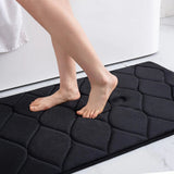 CloudEase Memory Foam Bath Rug – Ultra-Soft Non-Slip Bathroom Mat | Quick-Dry Washable Comfort Carpet