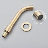 Aureva LuxaWall Elite – Brushed Gold Concealed Wall-Mount Bathroom Faucet
