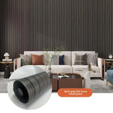Elevéa 3D PVC Wall Panels – Waterproof Peel & Stick Slat Panels | Modern Decorative Wall Covering