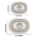 Celestelle Angel Plush Bath Mat – Soft Non-Slip Floor Rug | Decorative Bathroom & Entryway Décor
