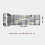 Miravelle Mosaic Trim Panels – Waterproof Peel & Stick Wall Décor | Flexible Kitchen & Bathroom Backsplash Strips