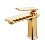 Veloura Luxe Basin Mixer Tap – Contemporary Brass Bathroom Faucet | Premium Hot & Cold Single Lever Design