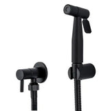 HydroPure Bidet Sprayer Set – Stainless Steel Wall-Mounted Bathroom Hygiene Kit | Modern Handheld Toilet Spray System