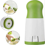 VerdeSlice Hand Herb Chopper – Manual Stainless Steel Herb Grinder | Compact Kitchen Prep Tool