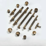 Château Verne Brass Cabinet Handles – Vintage European Furniture Pulls | Luxury Bronze Hardware