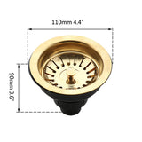 FreshSeal Pop-Up Sink Strainer – Stainless Steel Drain Basket | Anti-Odour Kitchen & Bathroom Stopper