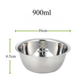 Nestora Stainless Steel Prep Bowl Set – Stackable Kitchen Mixing Bowls | Portable Food Preparation Collection