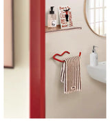 Ferroline Wall-Mounted Toilet Roll Holder – Modern Metal Bathroom Paper Holder | Rust-Resistant Bathroom Hardware