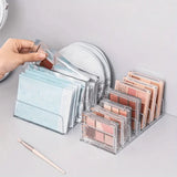 Lucentra Clear Storage Organiser – 7-Compartment Vanity & Desk Organiser | Modern Transparent Storage Box