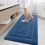 CloudSoft Luxe Bath Mat – Ultra Absorbent Microfibre Bathroom Rug | Non-Slip Quick-Dry Comfort Mat