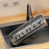 SinkMate Kitchen Sink Organiser – ABS Sponge & Draining Rack | Compact Countertop Storage Solution
