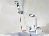 UrbanFlow Basin Mixer Tap – Modern Brass Bathroom Faucet | Premium Single Lever Hot & Cold Sink Mixer