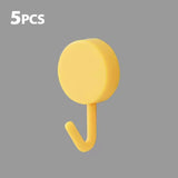 Velmora StickMate Self-Adhesive Silicone Wall Hooks – Strong No-Drill Multipurpose Hanging Hooks (5 or 10 Pack) | Removable Space-Saving Home Organisers