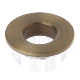 LuxeTrim Brass Overflow Cover – Universal Bathroom Sink Overflow Ring | Decorative Basin Drain Accent