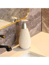 MaisonCeré Heritage Soap Dispenser – Vintage Ceramic Refillable Pump Bottle for Bathroom & Kitchen