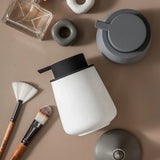 Veloura CasaCeram Refillable Soap Dispenser – Premium 300 ml Ceramic Pump Bottle for Bathroom & Kitchen