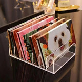 Lucentra Clear Storage Organiser – 7-Compartment Vanity & Desk Organiser | Modern Transparent Storage Box