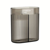 Veloura Wall Toothbrush Organiser – Modern Bathroom Storage Holder | Hygienic Space-Saving Toothbrush Rack