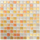 Luméra Glass Mosaic Panels – Waterproof 3D Peel & Stick Tile Decals | Luxury Kitchen & Bathroom Wall Covering