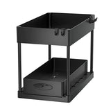 FlexiStore Under-Sink Organiser – Pull-Out Cabinet Storage Rack | Multi-Level Kitchen & Bathroom Drawer System