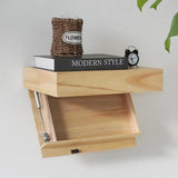 Obscura Floating Storage Shelf – Hidden Compartment Wall Shelf | Secret Wooden Storage Organiser