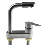 SteelEase Kitchen Mixer Tap – Stainless Steel Hot & Cold Sink Faucet | Modern Single Lever Kitchen Tap