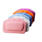 Veloura Spa Bath Pillow – Ergonomic Neck & Head Support | Soft Luxury Tub Cushion