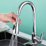 AquaGlide MotionTap – 720° Swivel Kitchen Tap Extender | 3-Mode Spray & Full Sink Coverage