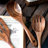 HearthCraft Wooden Utensil Collection – Luxury Cooking Tool Set with Wooden Storage Holder | Eco-Friendly Kitchen Essentials