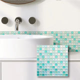 Luméra Glass Mosaic Panels – Waterproof 3D Peel & Stick Tile Decals | Luxury Kitchen & Bathroom Wall Covering