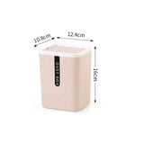 OrbitMini Desktop Waste Bin – Compact Swing Lid Bin | Modern Desk & Home Organiser