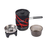 Fire-Maple Star X1 FMS-X1 Camping Cooking System – Gas Stove & Heat Exchanger Pot | Piezo Ignition | Compact Hiking Cook Set
