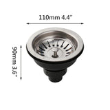 FreshSeal Pop-Up Sink Strainer – Stainless Steel Drain Basket | Anti-Odour Kitchen & Bathroom Stopper