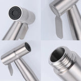 PureStream Stainless Steel Bidet Sprayer – Handheld Toilet Cleaning Spray | Hygienic Multi-Purpose Bathroom Rinse System