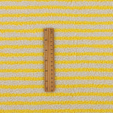 Veloura Stripe Jacquard Fleece Fabric – Ultra-Soft Lamb Fleece Textile | Premium Sewing & DIY Material
