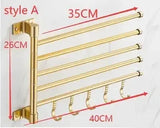 WoodSteel Paper Towel Holder Stand – Solid Wood & Stainless Steel Countertop Organiser | Modern Kitchen & Bathroom Storage