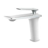 Veloura Luxe Basin Mixer Tap – Contemporary Brass Bathroom Faucet | Premium Hot & Cold Single Lever Design