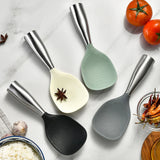 FlexiLadle Premium Silicone Spoon – Heat-Resistant Nonstick Cooking Utensil | BPA-Free Kitchen Tool