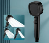 HydroVibe Square Shower Head – High-Pressure Handheld Spray System | Water-Saving Adjustable Bathroom Shower