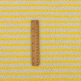 Veloura Stripe Jacquard Fleece Fabric – Ultra-Soft Lamb Fleece Textile | Premium Sewing & DIY Material