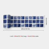 Miravelle Mosaic Trim Panels – Waterproof Peel & Stick Wall Décor | Flexible Kitchen & Bathroom Backsplash Strips