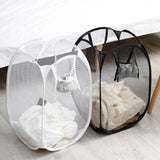 VentraMesh Laundry Hamper – Large Foldable Mesh Basket | Breathable Family Storage Organiser