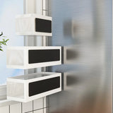 SideVault Magnetic Fridge Organiser – Metal Kitchen Storage Shelf | No-Drill Space Saver
