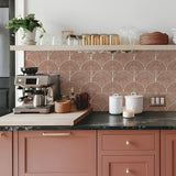 ArtTiles 10-Piece Abstract Matte Tile Sticker Set – Waterproof Peel-and-Stick Vinyl Décor for Kitchen & Bathroom